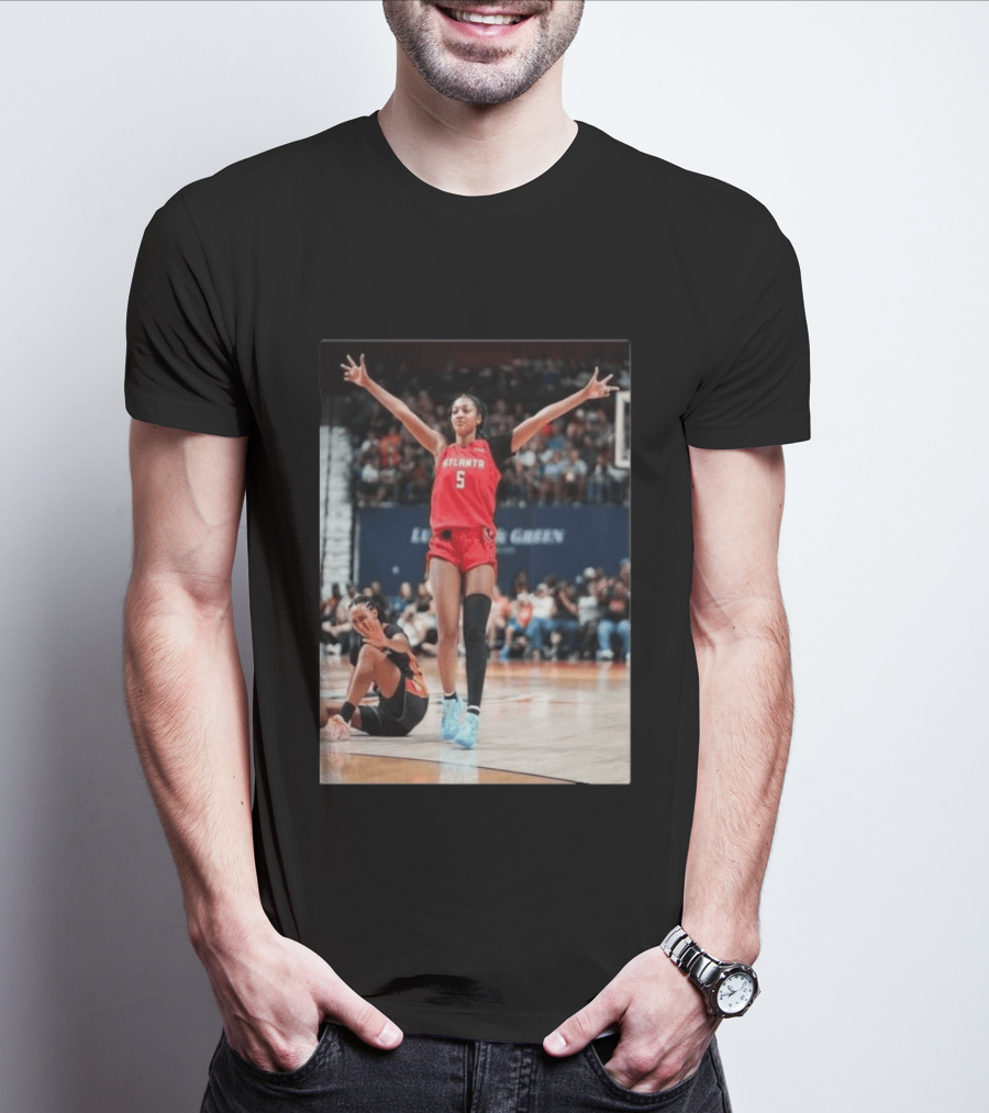 Angel Reese Celebrates 30th Double Double With 30 Points For Atlanta In Iconic Moment T-Shirt