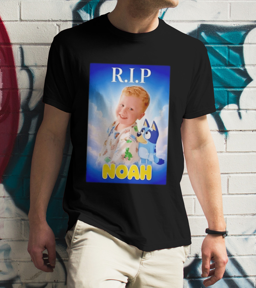 RIP Noah In Loving Memory Bluey T-Shirt