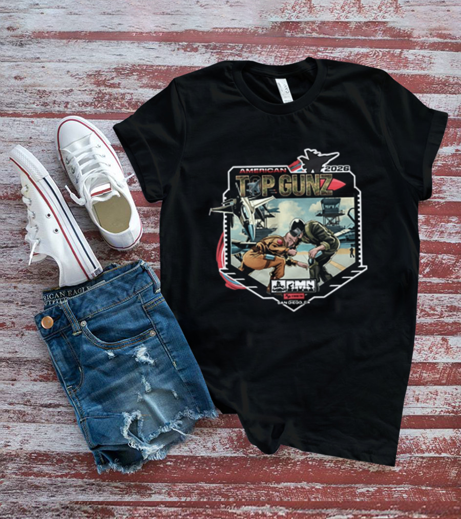 RMN Events American Top Gunz 2026 Fighter Jets San Diego T-Shirt