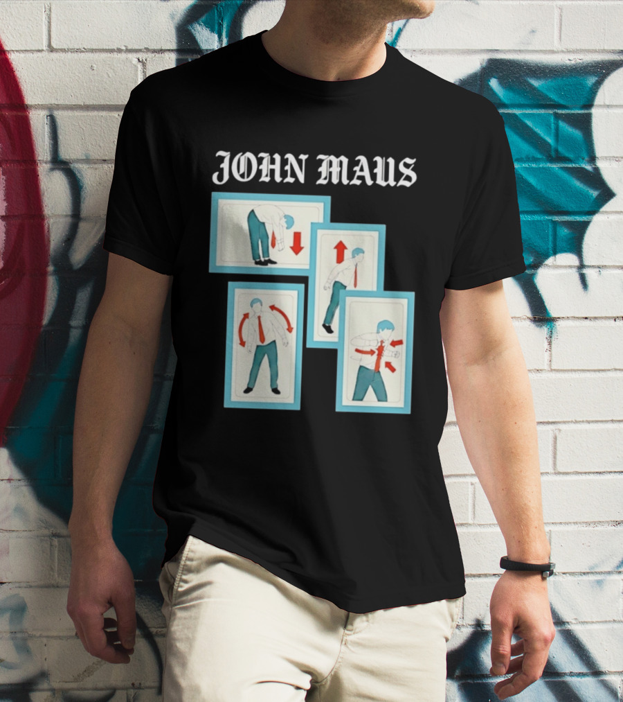 John Maus Synth Pop Indie Music Performance Illustrations T-Shirt