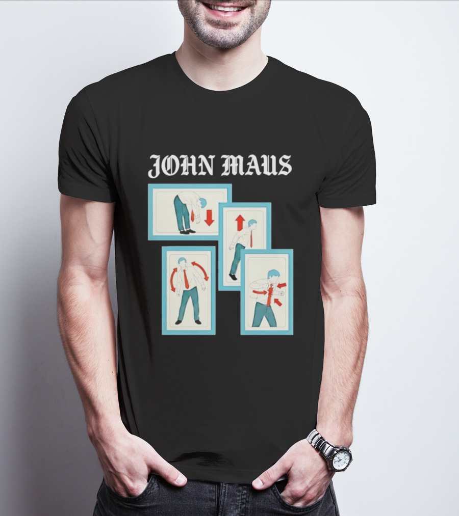 John Maus Synth Pop Indie Music Performance Illustrations T-Shirt