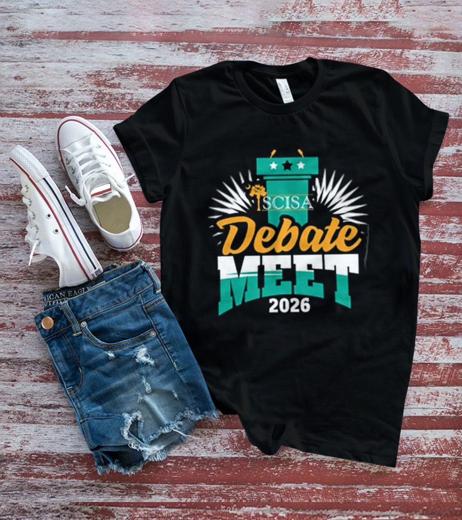 SCISA Debate Meet 2026 Podium Stars Event T-Shirt