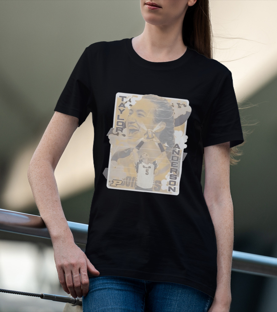 Taylor Anderson Purdue Boilers Volleyball Number 5 Player T-Shirt