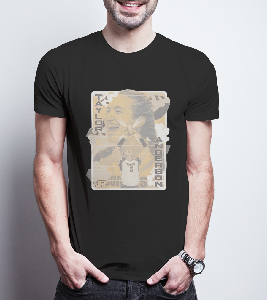 Taylor Anderson Purdue Boilers Volleyball Number 5 Player T-Shirt