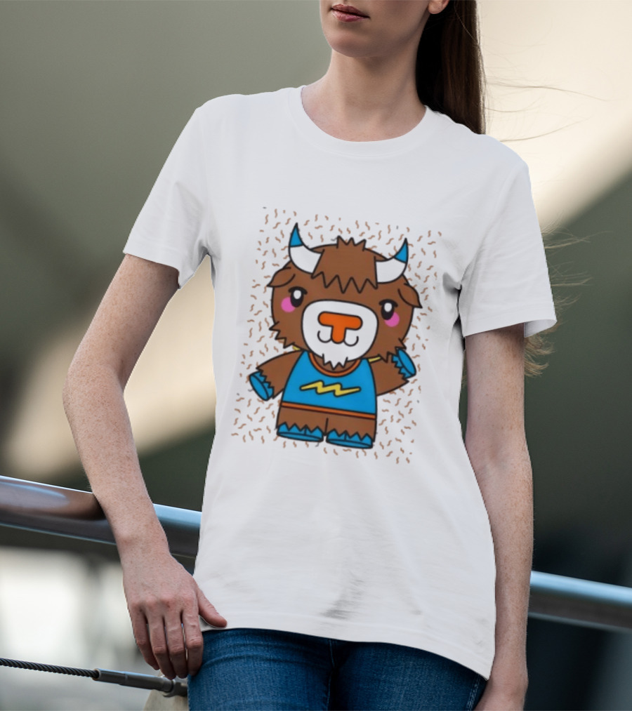 Oklahoma City Thunder Rumble The Bison Basketball T-Shirt