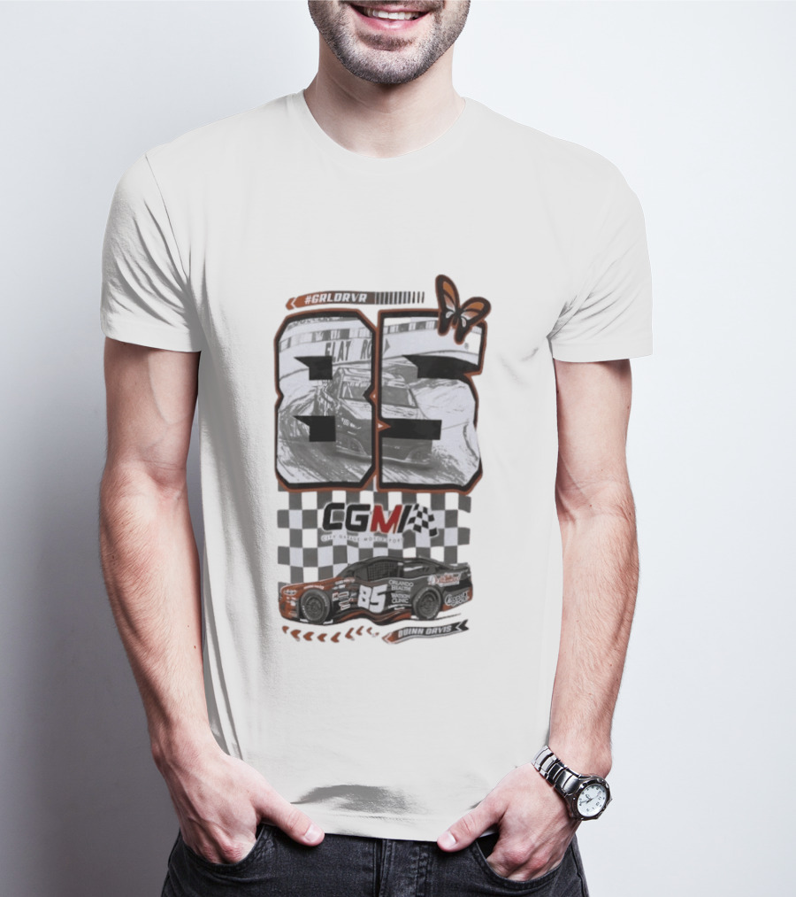 Quinn Davis City Garage Motorsport 85 GRLDRV Racing T-Shirt