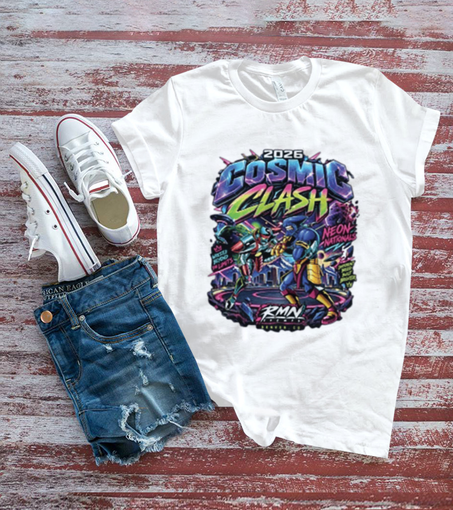 2026 Cosmic Clash Neon Nationals RMN Events T-Shirt