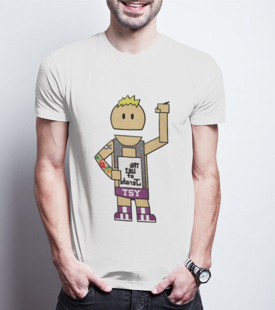 Ant Tail To Odarac Cartoon Tattooed Arm Fist TSY T-Shirt