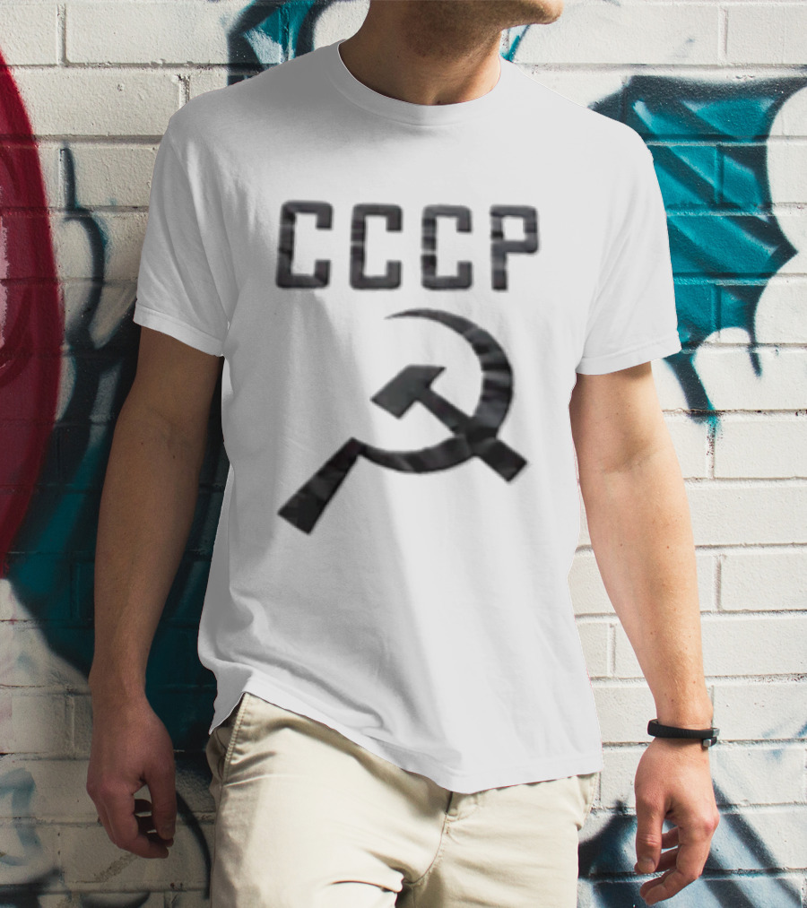 CCCP Black Hammer And Sickle T-Shirt