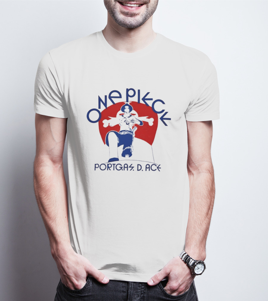 One Piece Portgas D Ace Manga Anime T-Shirt