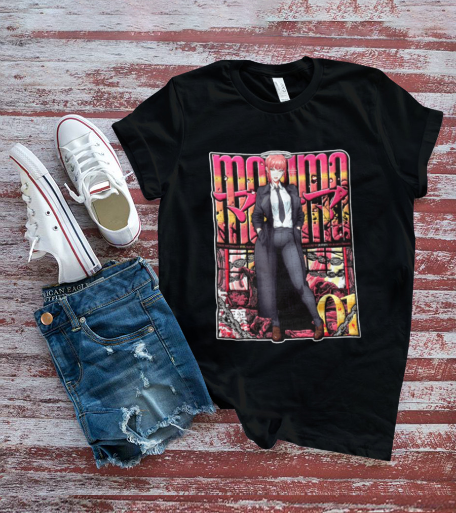 Makima Crime Justification Anime Manga T-Shirt