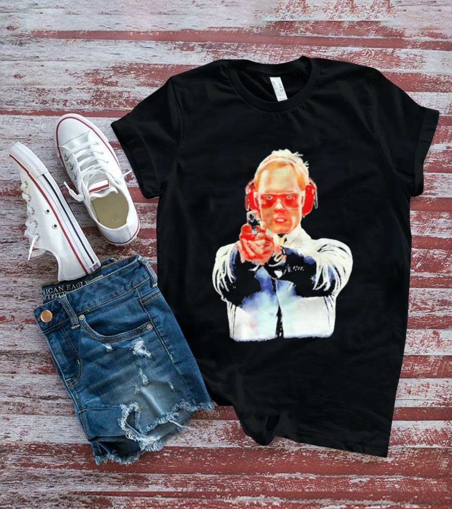 Dr. Niles Crane With Hand Cannon Analyzed Kiss T-Shirt