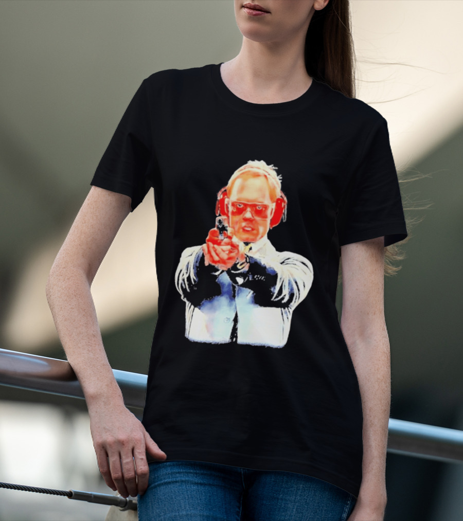 Dr. Niles Crane With Hand Cannon Analyzed Kiss T-Shirt