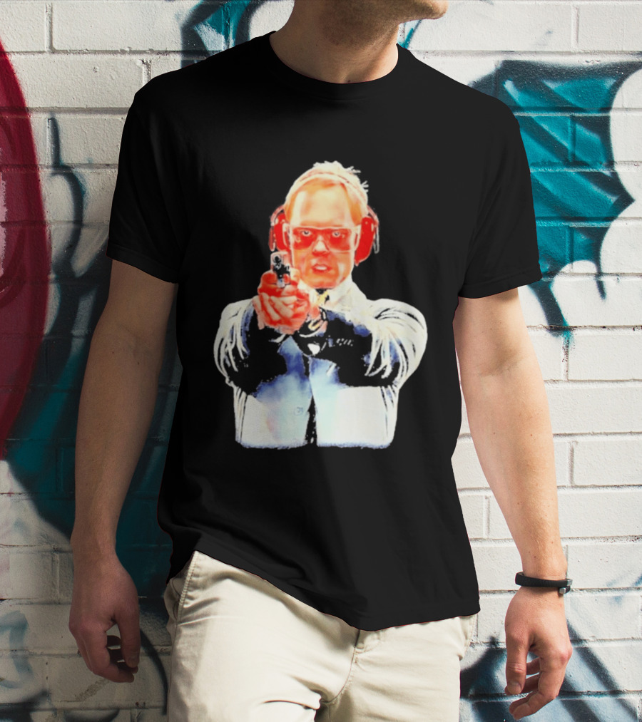Dr. Niles Crane With Hand Cannon Analyzed Kiss T-Shirt