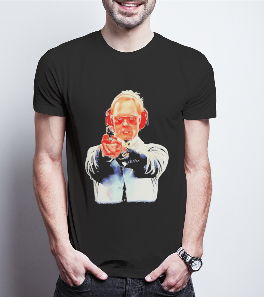 Dr. Niles Crane With Hand Cannon Analyzed Kiss T-Shirt