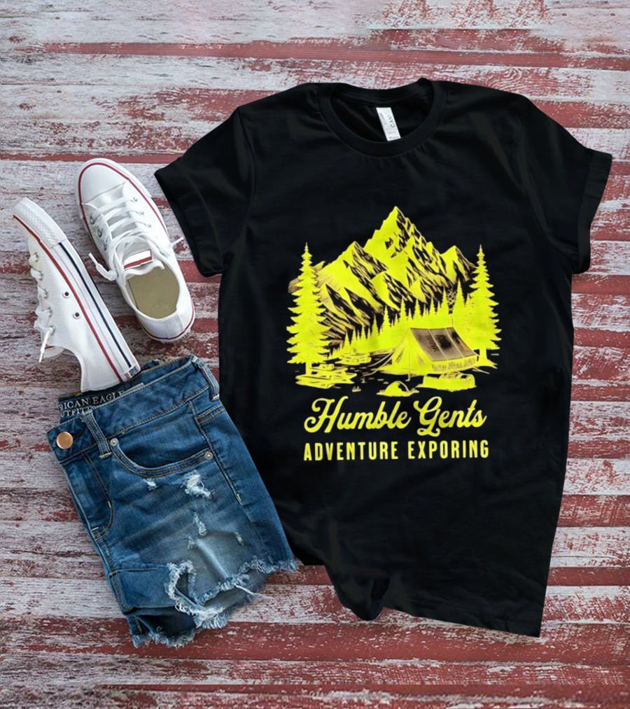 Humble Gents Adventure Exploring Mountain Camping T-Shirt