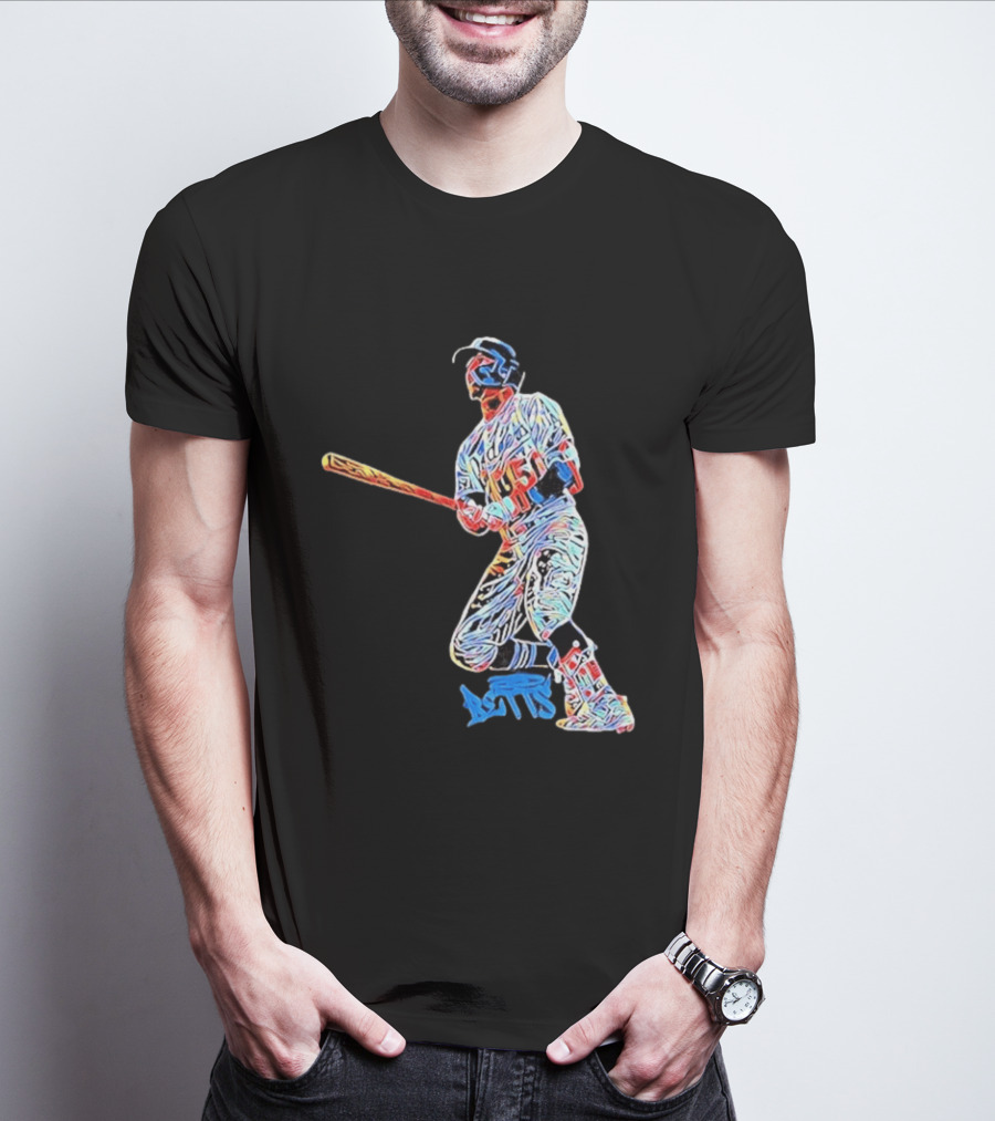 Mookie Betts Los Angeles Dodgers MLB Baseball Artful T-Shirt
