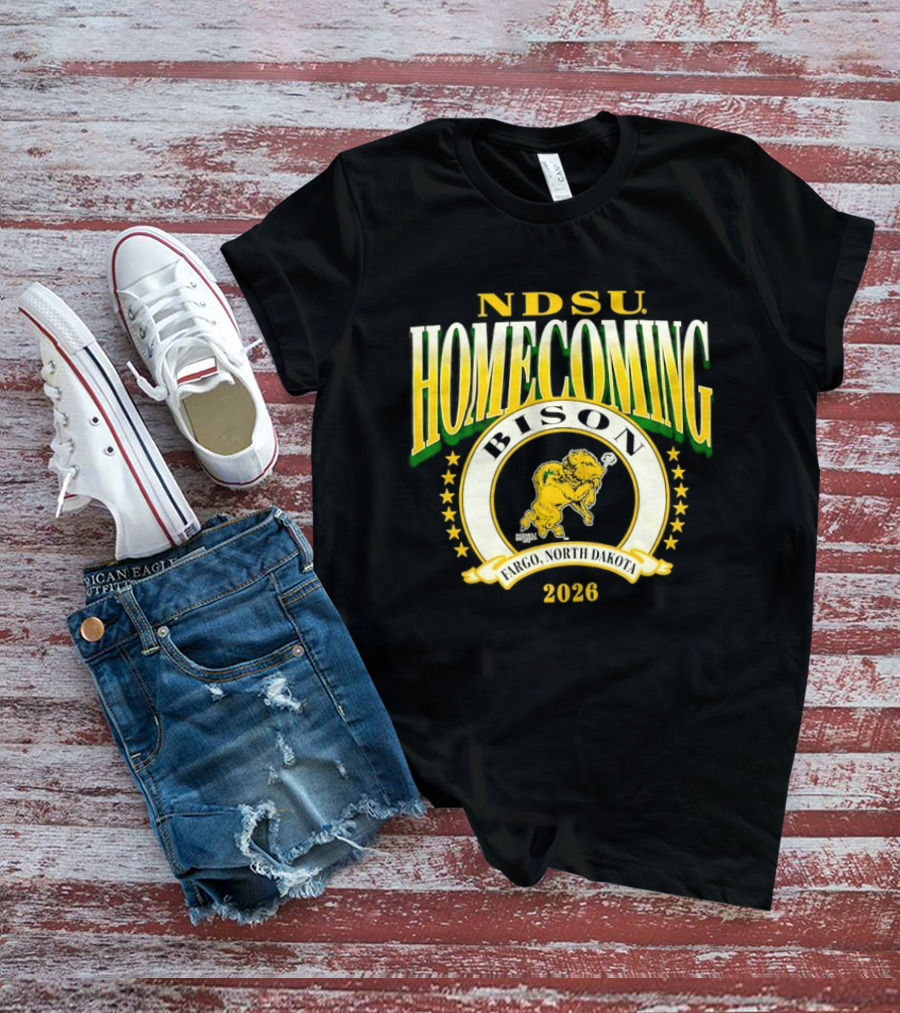 NDSU Homecoming Bison Fargo North Dakota 2026 T-Shirt