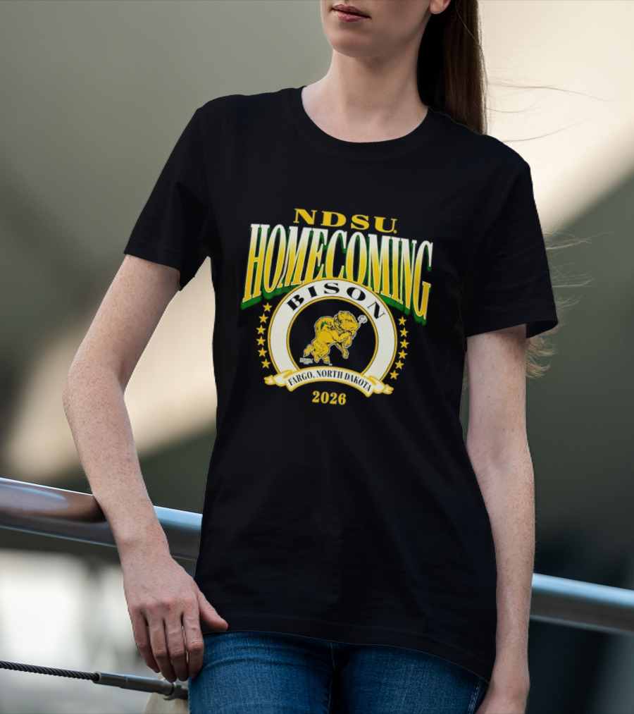 NDSU Homecoming Bison Fargo North Dakota 2026 T-Shirt