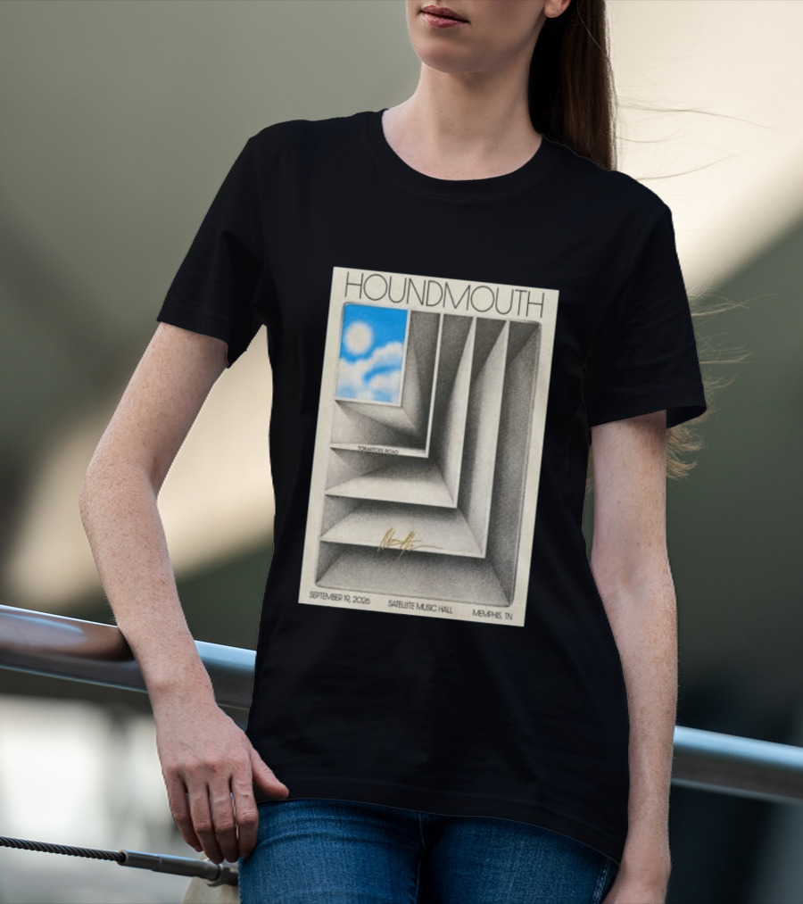 Houndmouth September 19 2026 Satellite Music Hall Memphis TN Tour T-Shirt