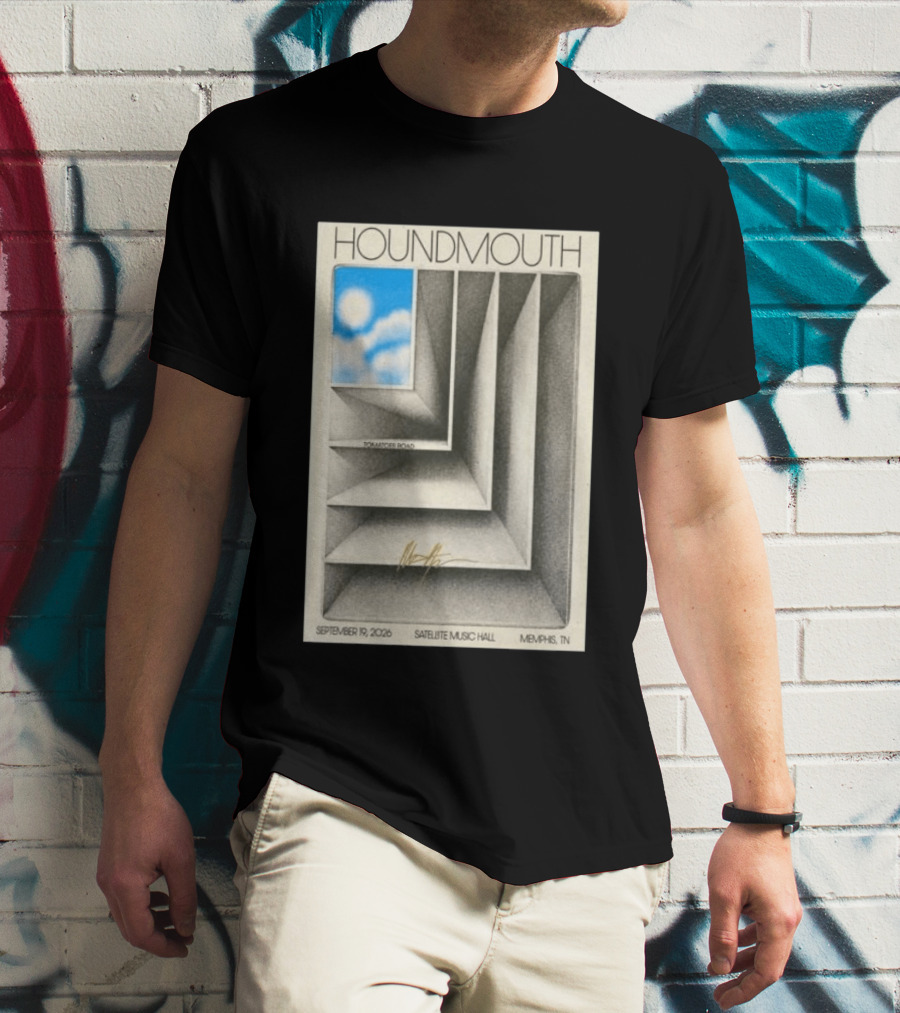 Houndmouth September 19 2026 Satellite Music Hall Memphis TN Tour T-Shirt