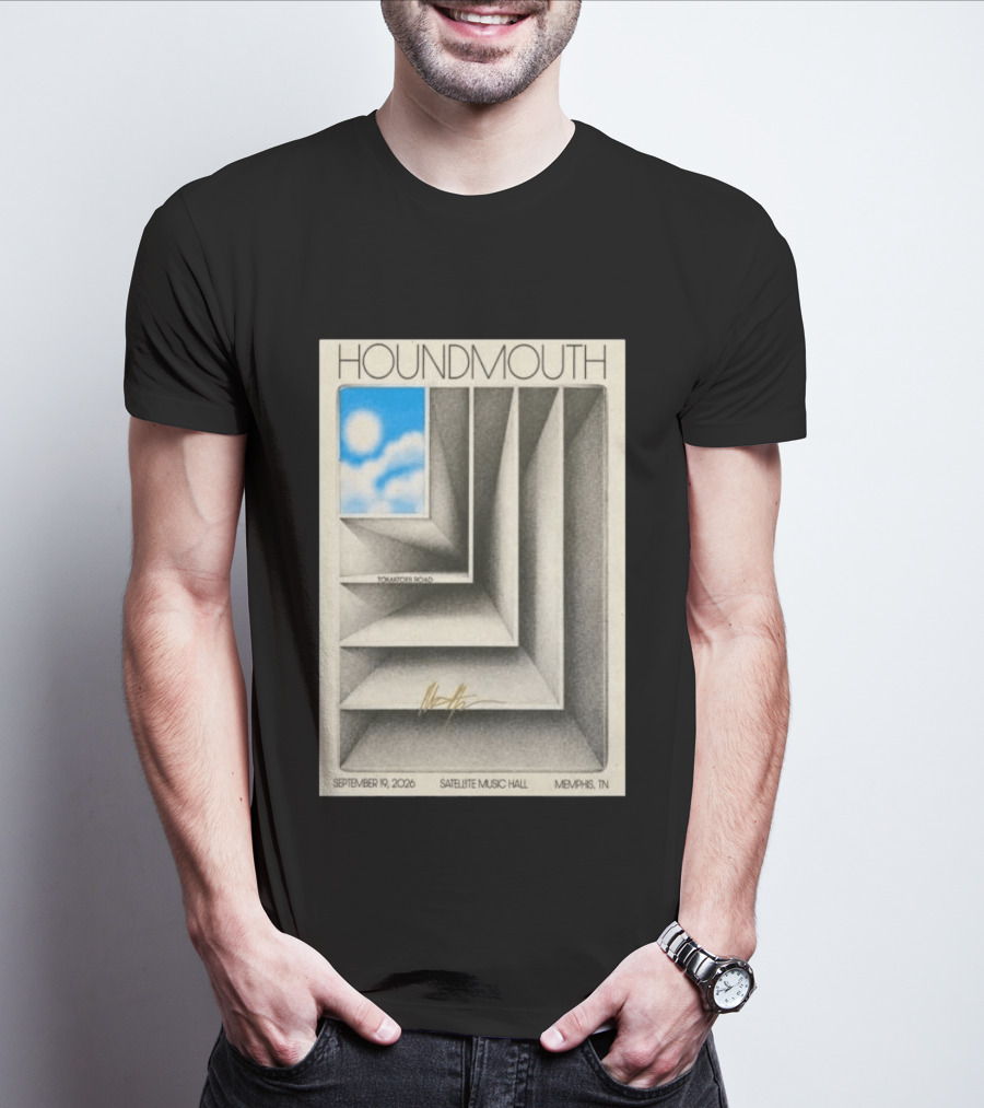 Houndmouth September 19 2026 Satellite Music Hall Memphis TN Tour T-Shirt