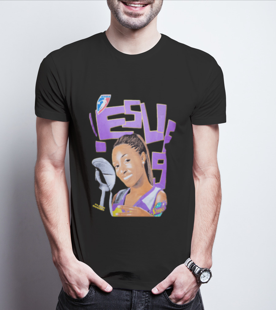 WNBA Lisa Leslie Sparks Basketball Legend Retro 9 T-Shirt