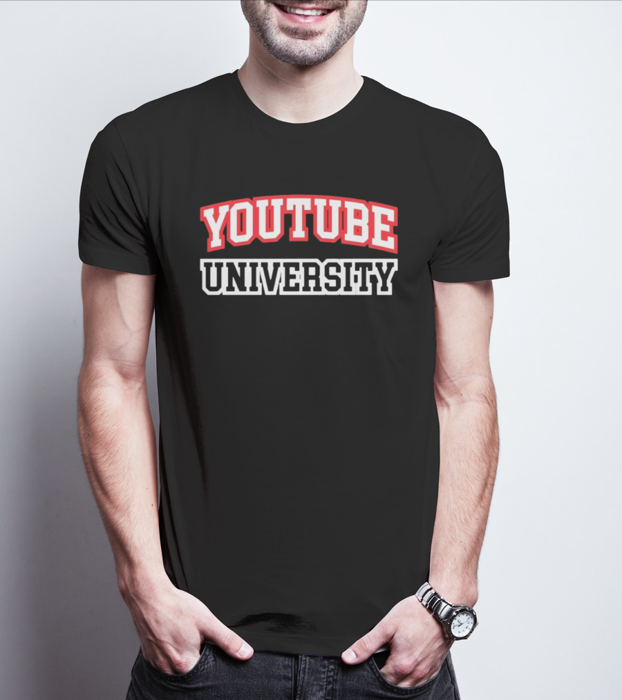 YouTube University Content Creator Learning Experience T-Shirt
