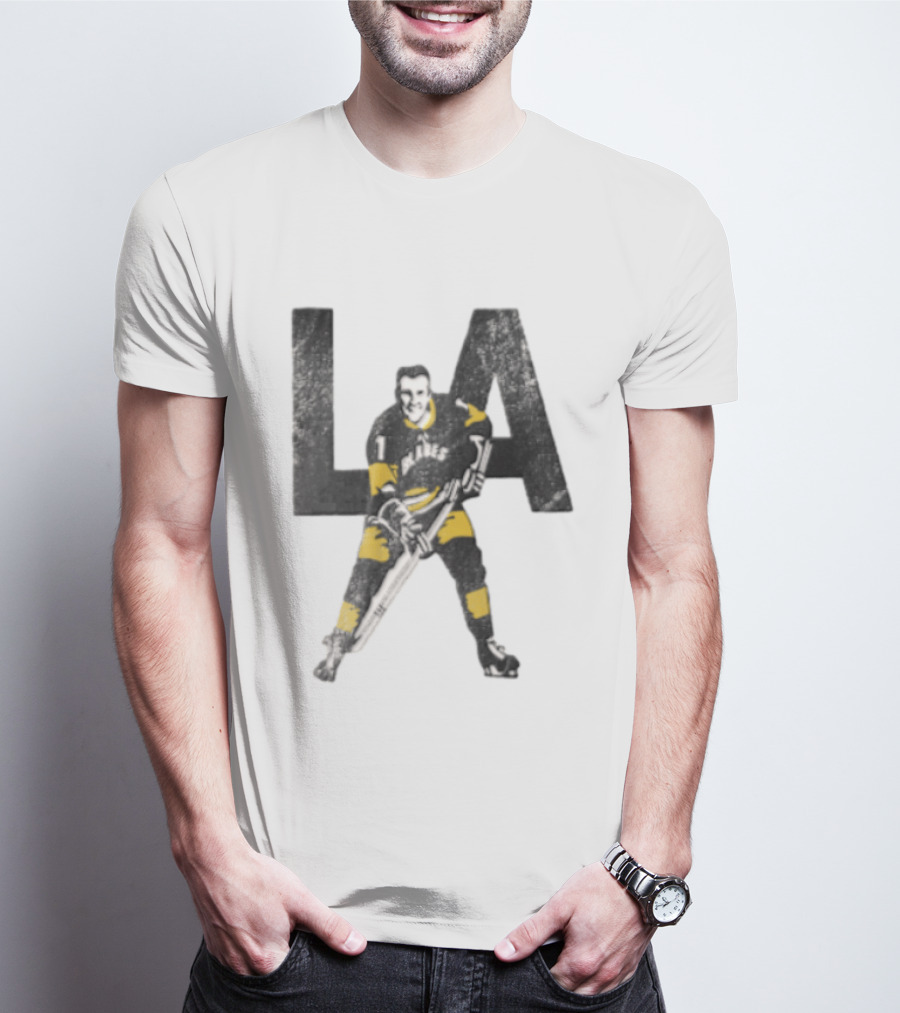 1961 LA Blades Hockey Retro Vintage Team Player T-Shirt