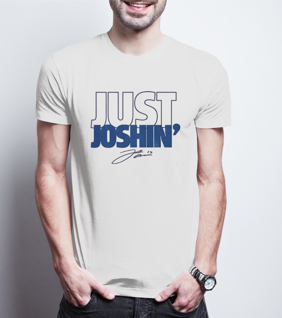 Josh Allen Just Joshin' 17 Buffalo Bills T-Shirt