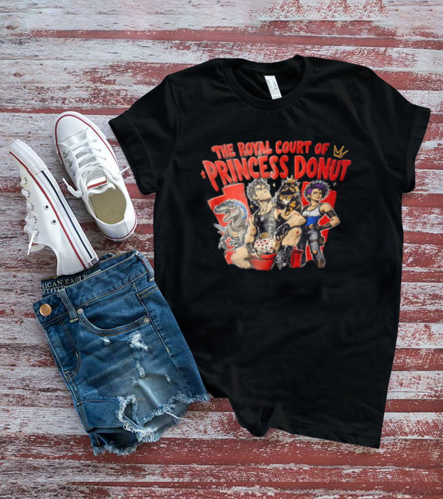 Dungeon Crawler Carl The Royal Court Of Princess Donut Man Cat Dinosaur Woman T-Shirt