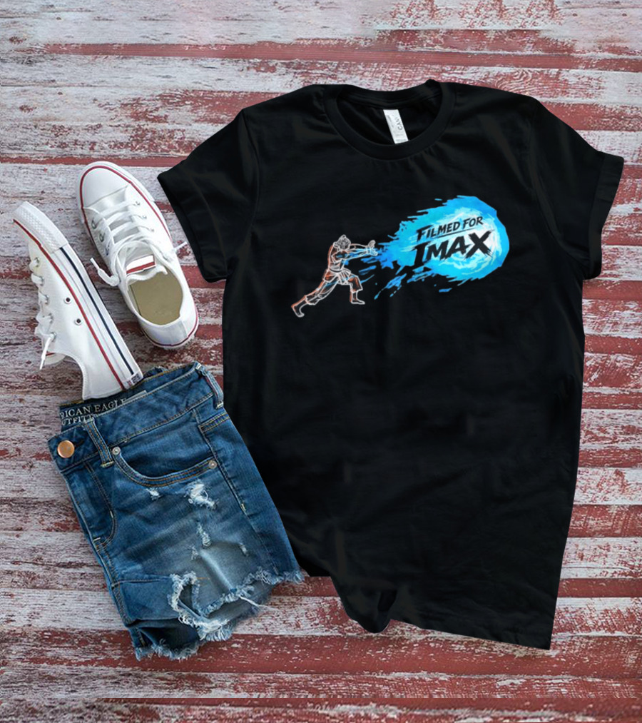 Goku Filmed For IMAX Energy Blast Dragon Ball Z T-Shirt
