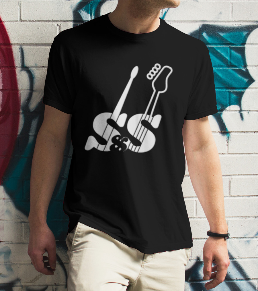 Guitars Forming Letter S T-Shirt