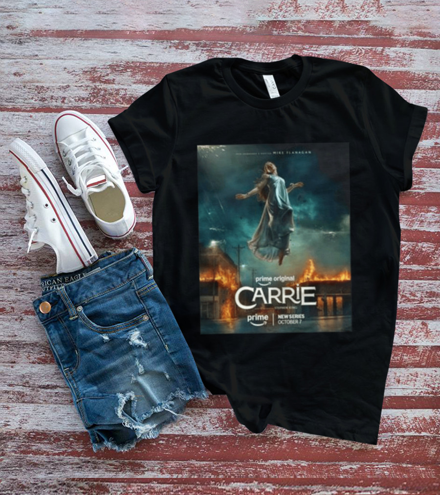 Prime Original Carrie New Series By Mike Flanagan October 7 Release T-Shirt