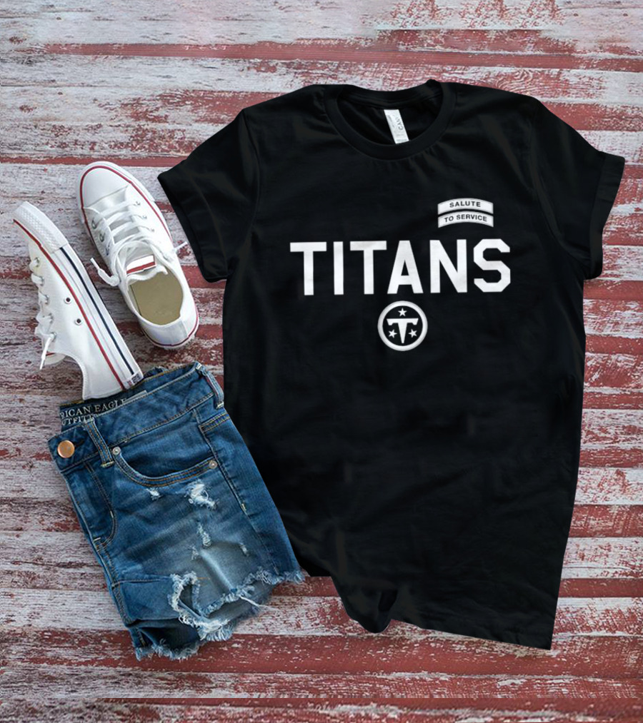 Tennessee Titans Salute To Service Titans Football T-Shirt