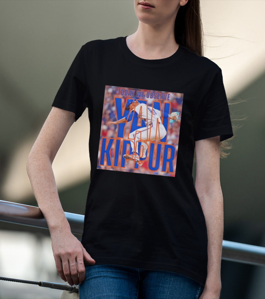 Today We Observe Yan Kippur New York Mets Baseball T-Shirt