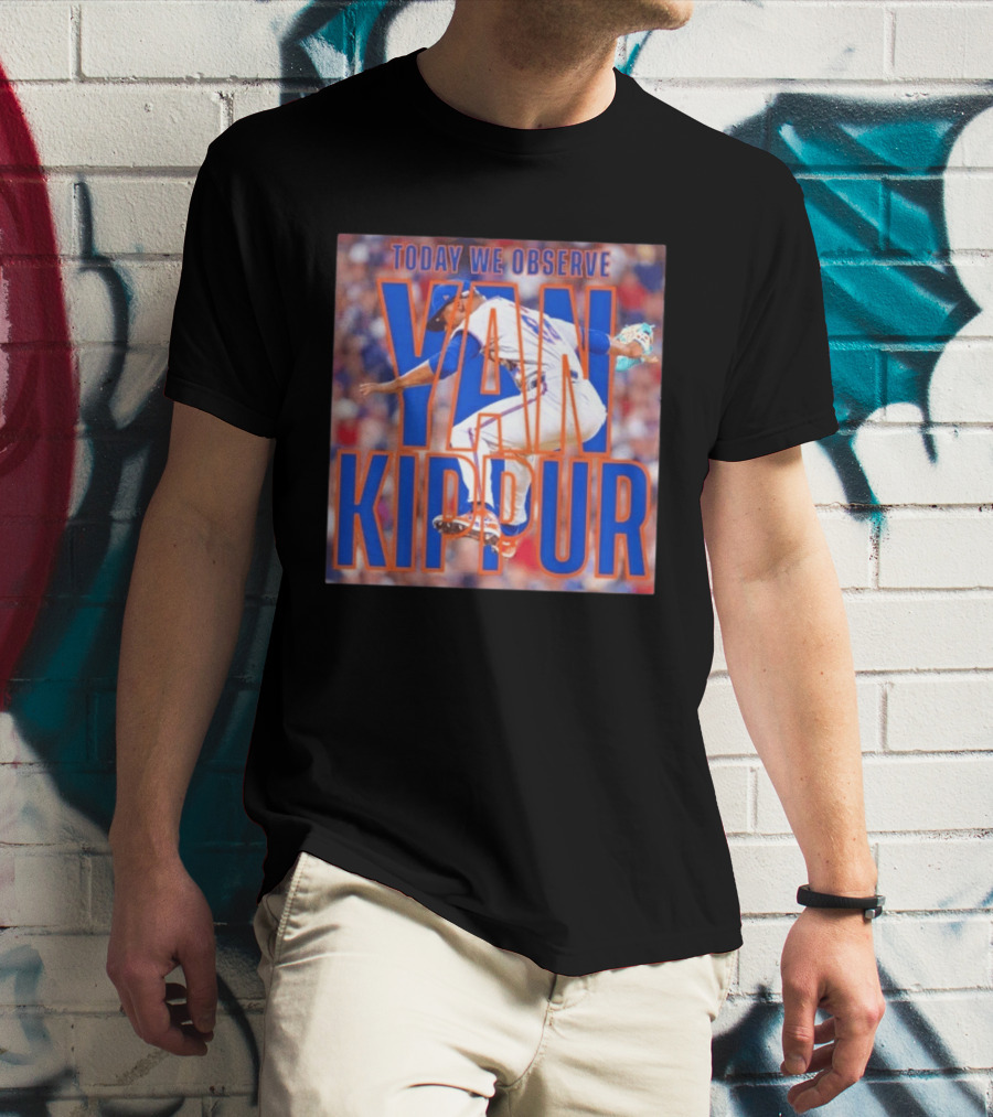Today We Observe Yan Kippur New York Mets Baseball T-Shirt