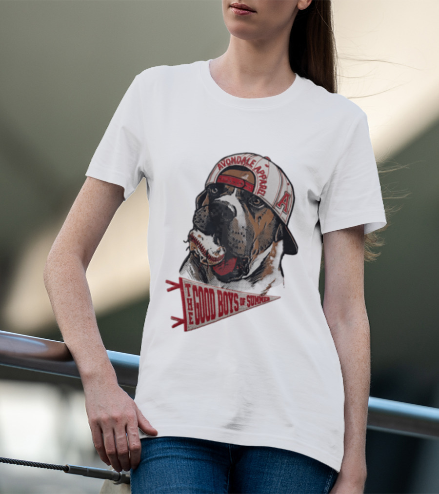 Avondale Apparel The Good Boys Of Summer Bulldog Baseball Cap T-Shirt