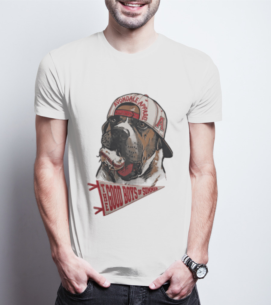 Avondale Apparel The Good Boys Of Summer Bulldog Baseball Cap T-Shirt