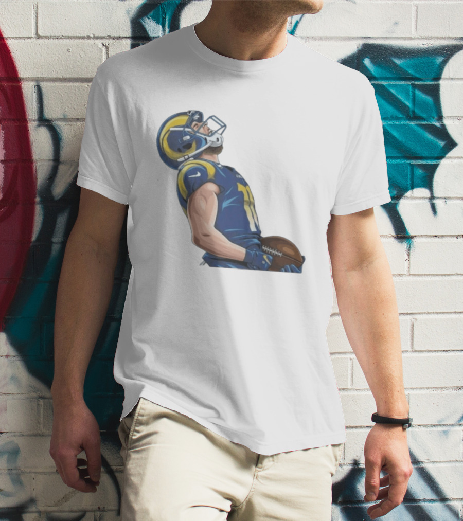 Cooper Kupp Los Angeles Rams No 10 Football Player Celebration T-Shirt