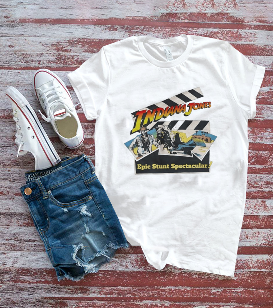 Indiana Jones Epic Stunt Spectacular Adventure With Action Scenes T-Shirt