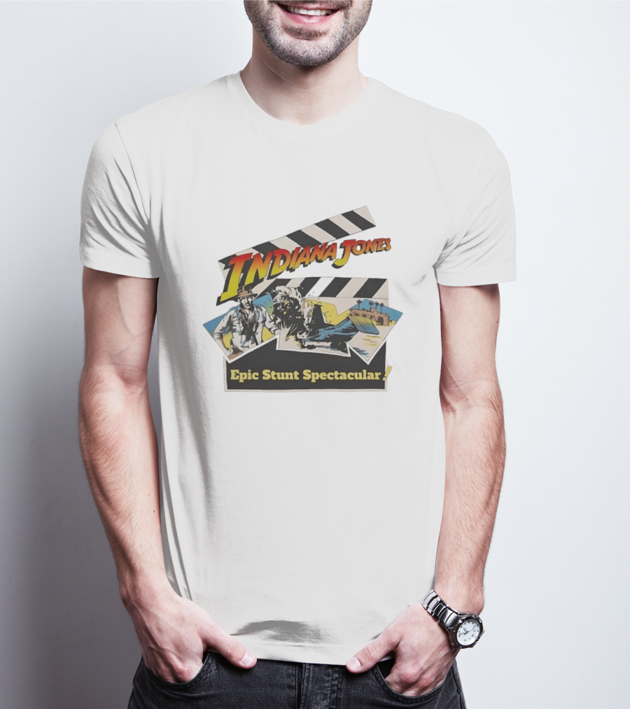 Indiana Jones Epic Stunt Spectacular Adventure With Action Scenes T-Shirt