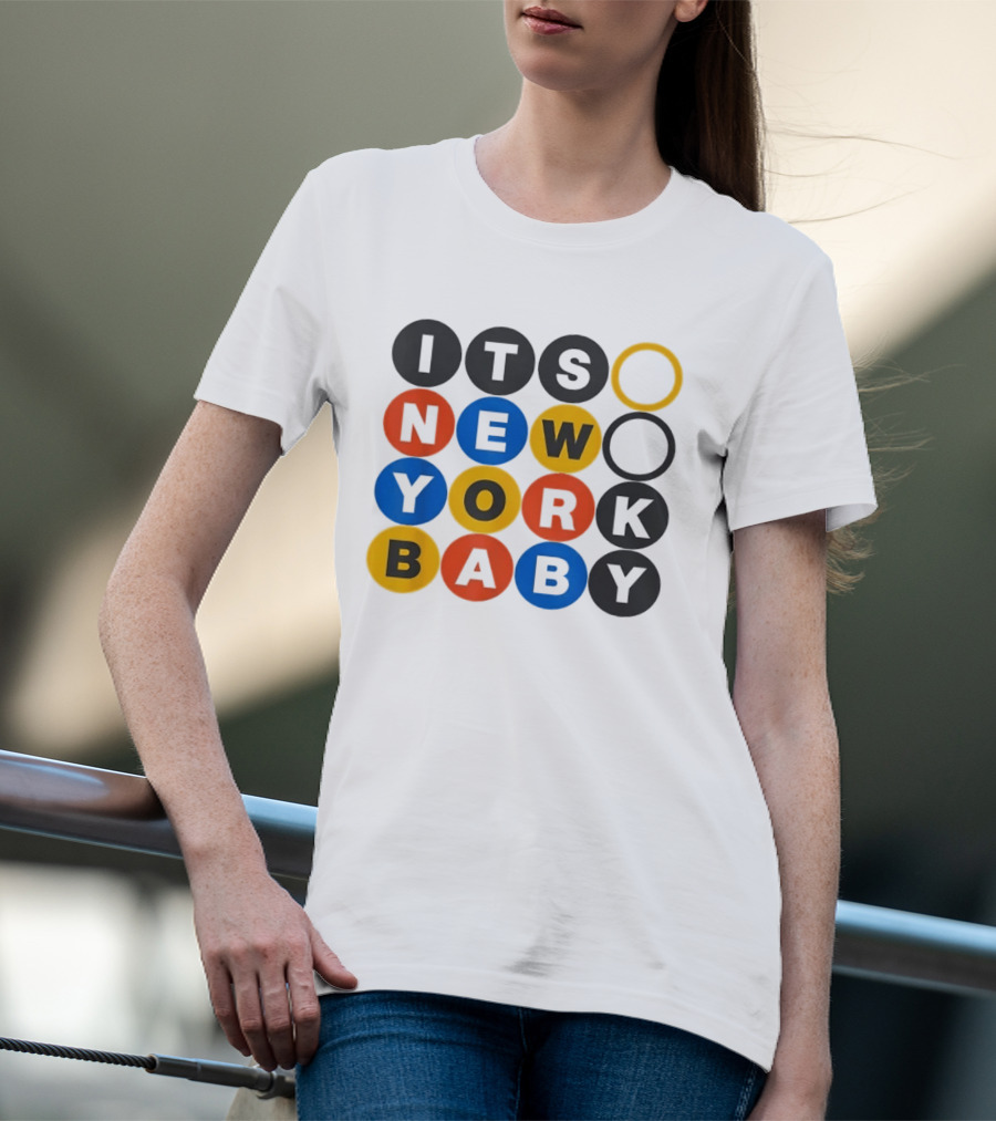 New York Baby Subway NYC Big Apple T-Shirt