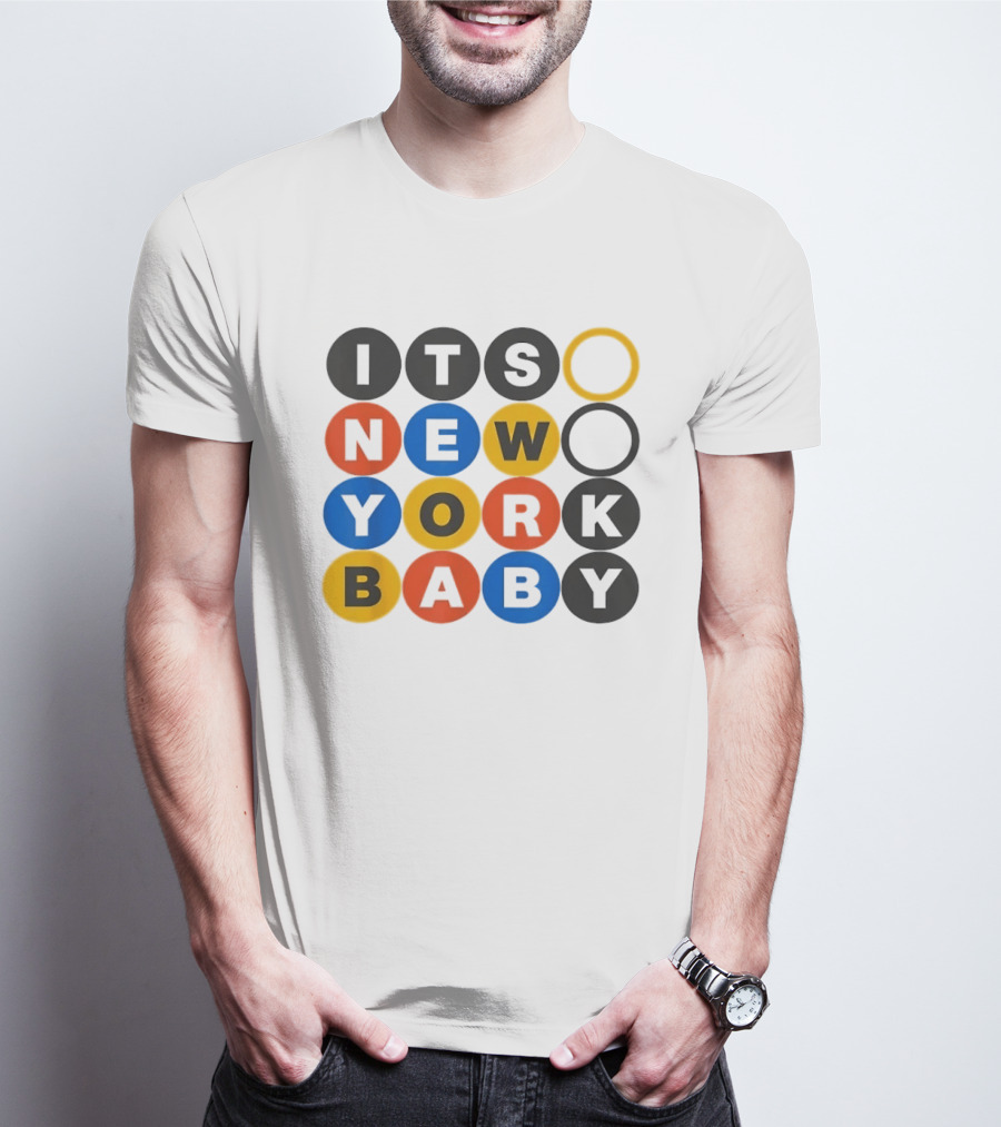 New York Baby Subway NYC Big Apple T-Shirt