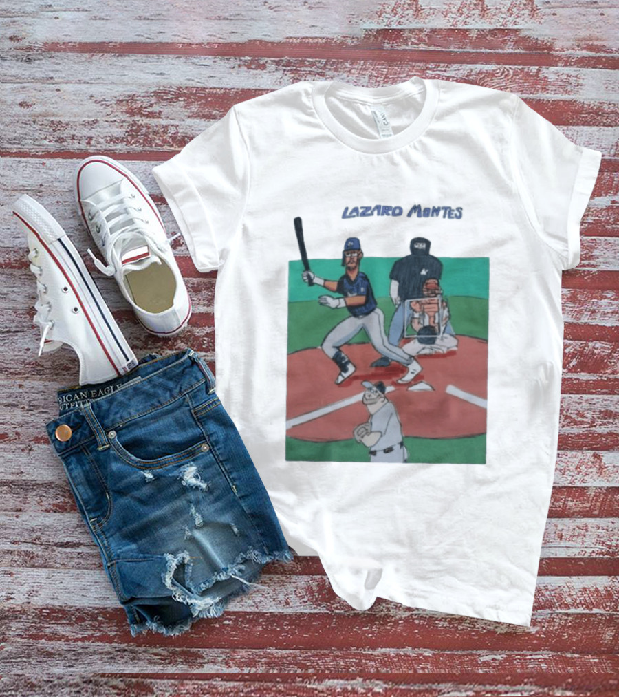 Lazaro Montes First MLB Homerun Fenway Park Baseball T-Shirt