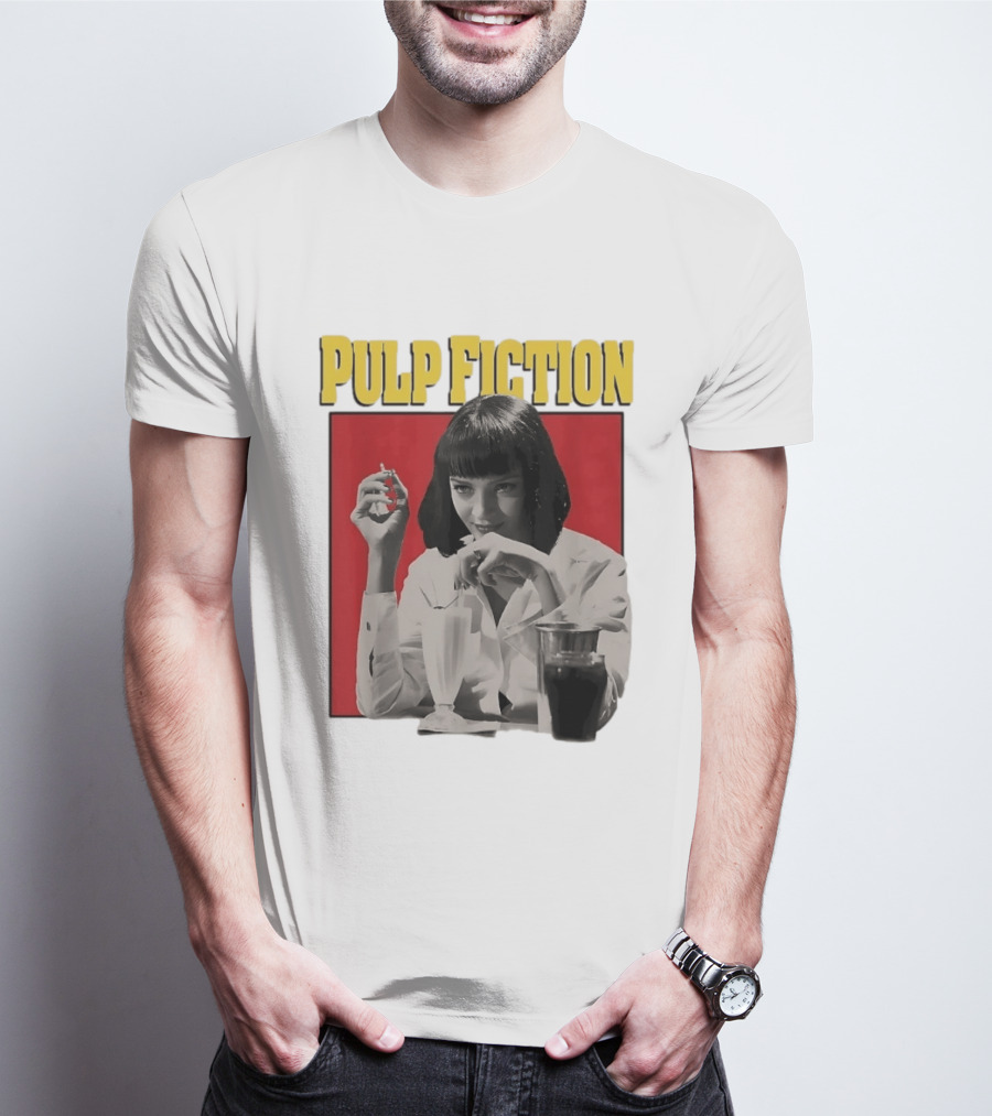 Pulp Fiction Mia Wallace Uma Thurman Quentin Tarantino T-Shirt