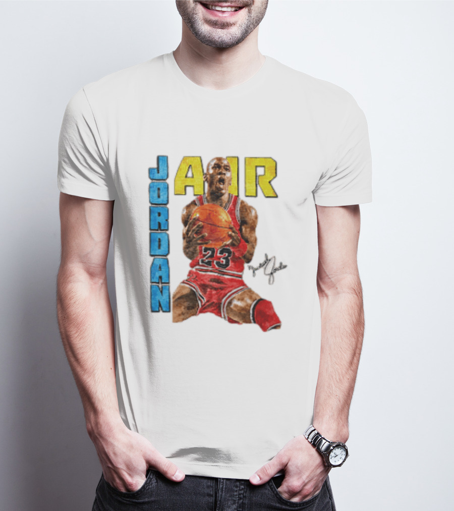 Jordan Air 23 Basketball Player Holding Ball T-Shirt