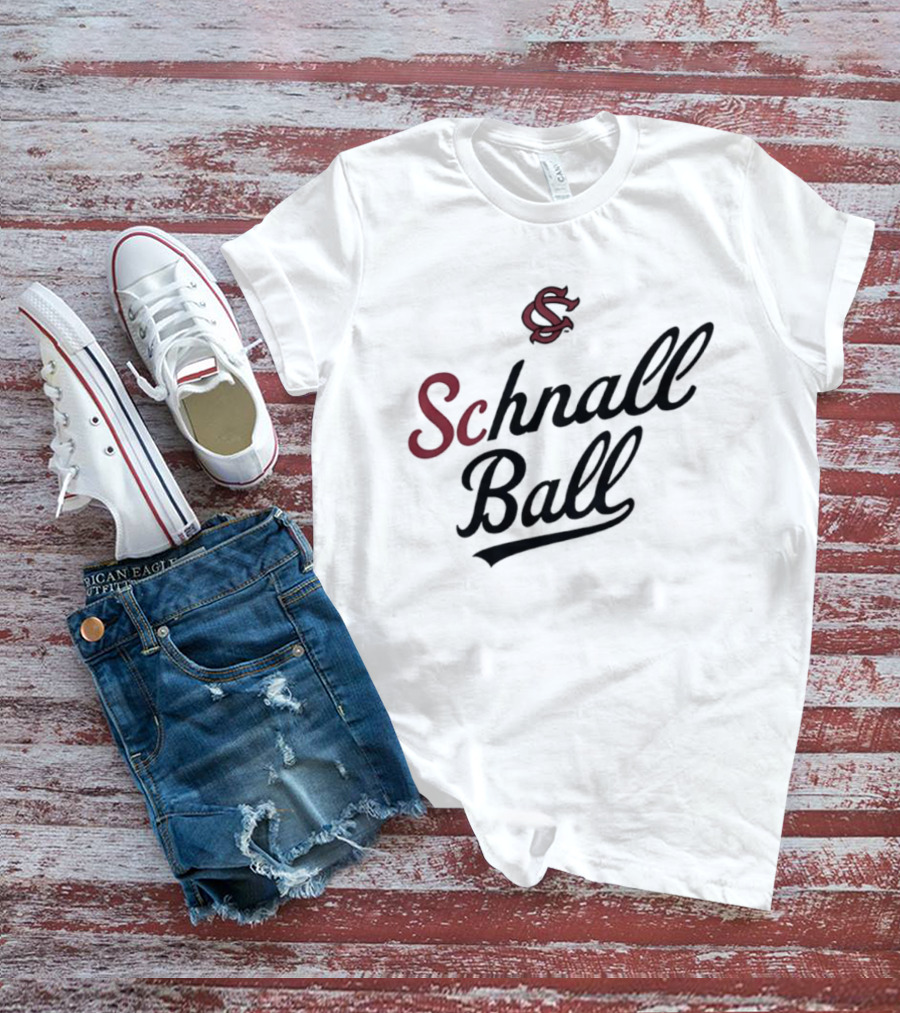 South Carolina Schnall Ball SC Gamecocks T-Shirt
