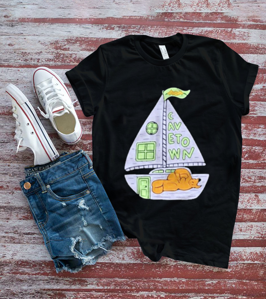 Cavetown Running With Scissors 2026 USA Tour Sail Boat T-Shirt