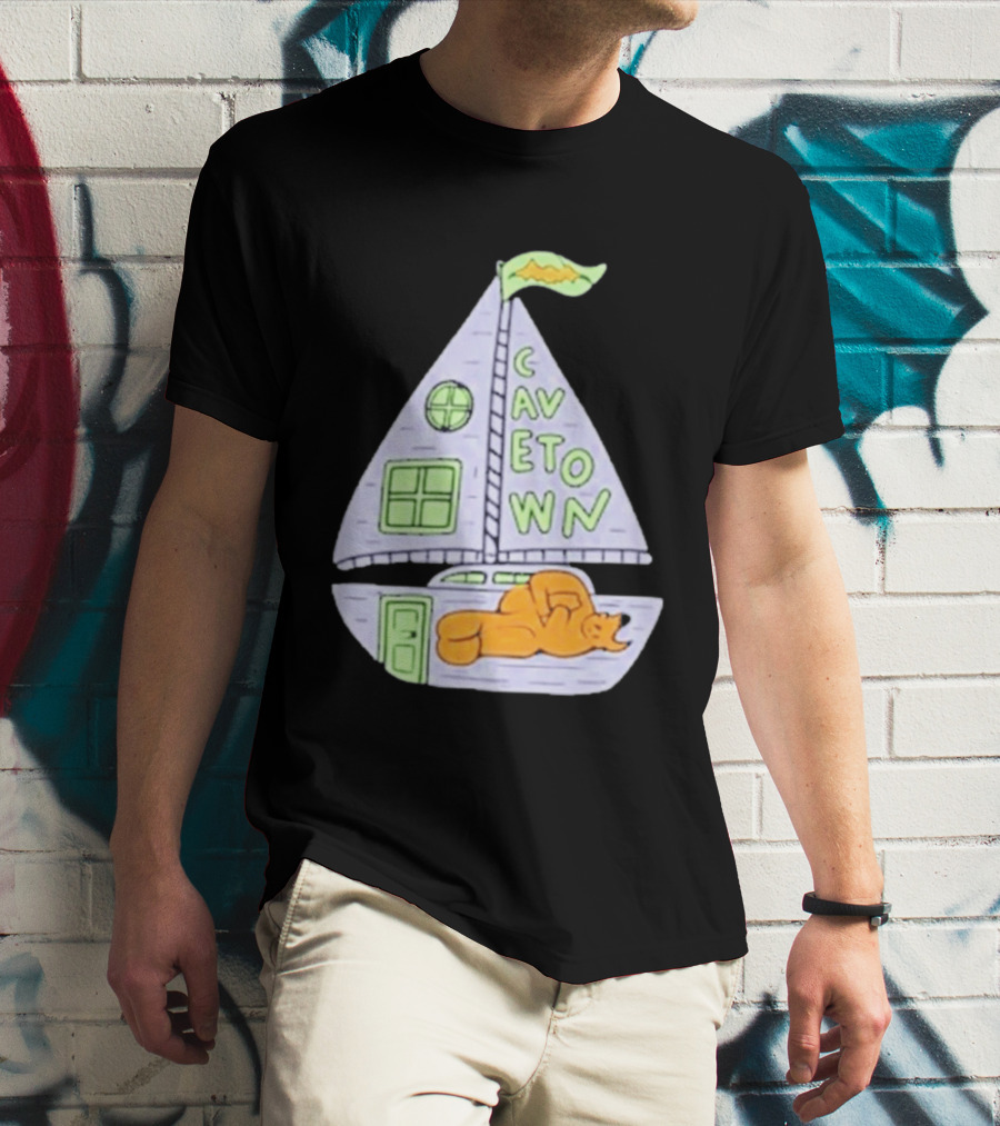 Cavetown Running With Scissors 2026 USA Tour Sail Boat T-Shirt